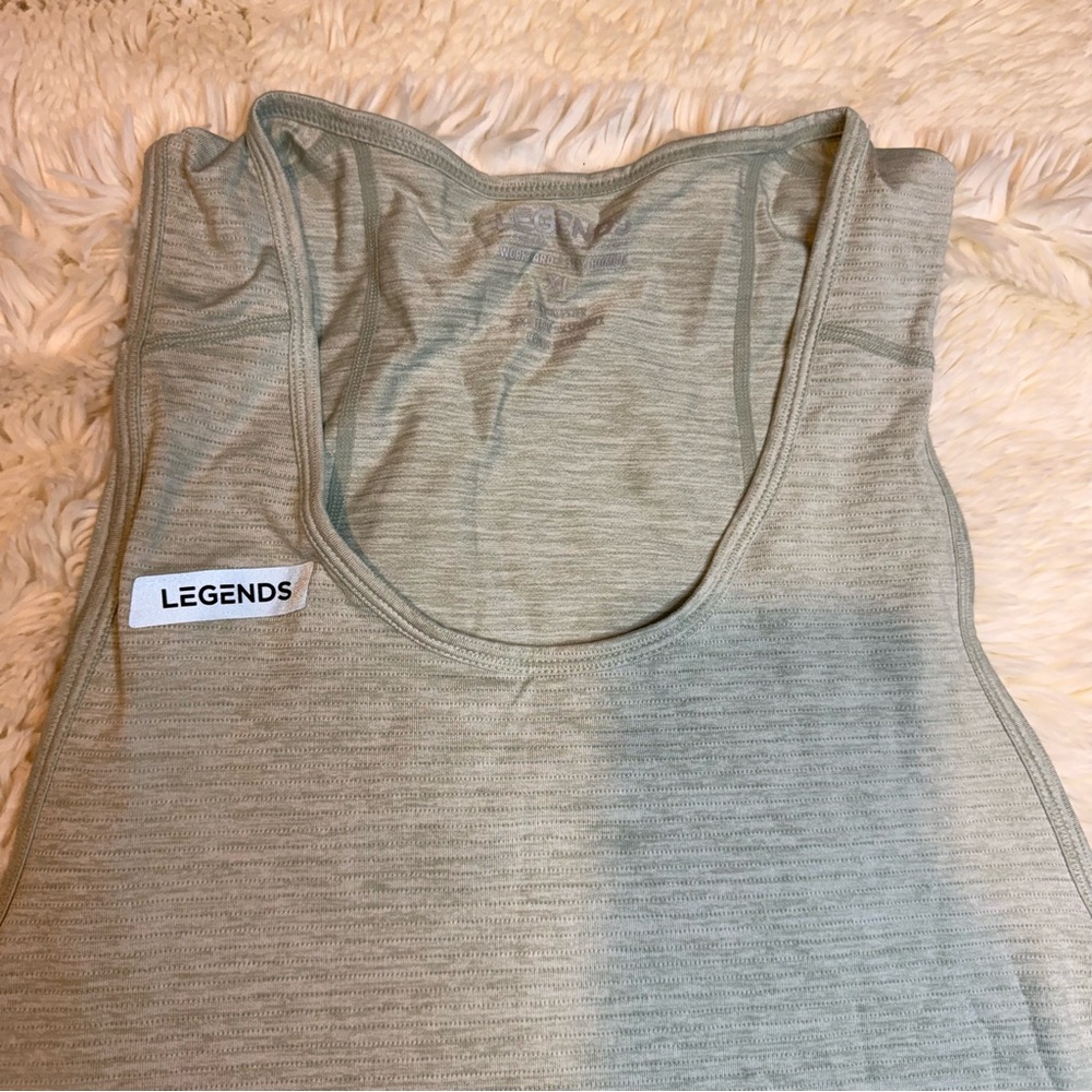 Legends Men’s light green Enzo Tank Top XL - Picture 4 of 12